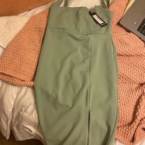 Sage Midi Dress!